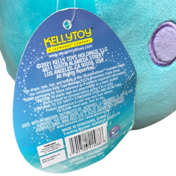 Squishmallows  Disney Monsters Inc 8” “Sulley” Plush Stuffed  Toy By KellyToys - Picture 10 of 10